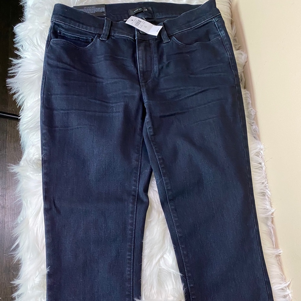 Ann Taylor Dark Denim Modern Skinny Jean - Picture 6 of 15